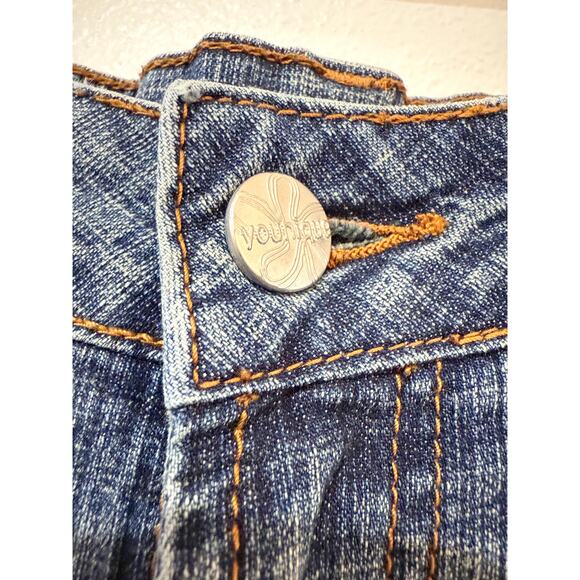 Y2K Denim Flare Maxi Skirt - Picture 11 of 11